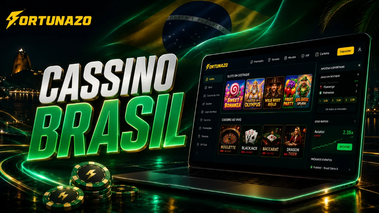Fortunazo Brasil Cassino Online com Login, Bônus e Saque Seguro