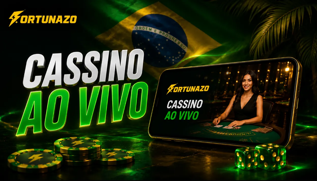 Cassino ao vivo no Fortunazo Brasil